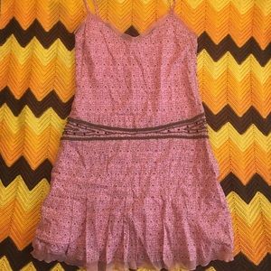 AE low-waist beaded dress 0